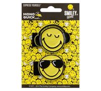 Ecusson Smiley X 2 Pcs