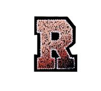 Ecusson Thermocollant 10 ou 26 écussons brodés en anglais avec lettres et motif brosse à dents, coudre sur vêtements décorer soi-même (chapeaux, etc.)(ColorR)