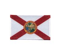 Écusson thermocollant 40 x 25 mm Floride Amérique État américain 104 A