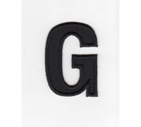 Ecusson thermocollant Alphabet Lettre G Coloris Noir