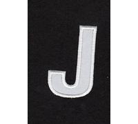Ecusson thermocollant Alphabet Lettre J Coloris Blanc