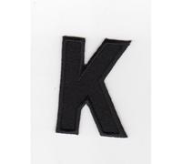 Ecusson thermocollant Alphabet Lettre K Coloris Noir