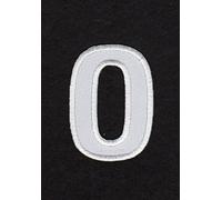 Ecusson thermocollant Alphabet Lettre O Coloris Blanc