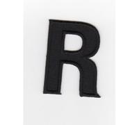 Ecusson thermocollant Alphabet Lettre R Coloris Noir