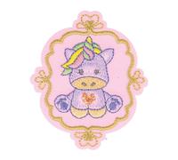 Ecusson thermocollant badge licorne 6cm x 5cm