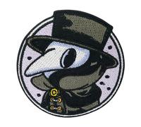 Écusson thermocollant « Don't worry! I'm a Doctor! » Écusson médical thermocollant Motif médecin Finally Home, Violet, noir.