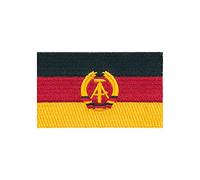 Écusson thermocollant drapeau de la RDA 60 x 35 mm 0676 B