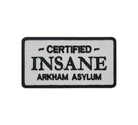 Ecusson thermocollant Ecusson brodé Ecussons Imprimés Ecussons Thermocollants iron-on Patch - Certifié Insane