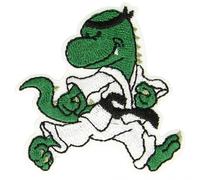 Ecusson thermocollant Monstre Judo 5 cm x 5 cm