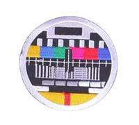 Ecusson thermocollant motif blackout pour tout type de vêtement
