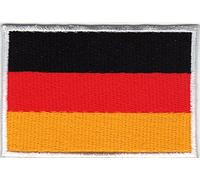 Écusson thermocollant - Motif drapeau de l'UE - Différentes nations (Allemagne)