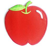 ecusson thermocollant patch badge thermocollant "Pomme grande 8 cm "