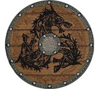 Écusson Thermocollant Patch Déco Viking | Écu Viking à Coudre ou à Repasser | Autocollant Viking Costume Guerrier Morale Tactique pour tous les tissus | 75x75mm