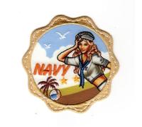 Ecusson Thermocollant PIN UP NAVY
