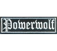 Écusson thermocollant PowerWolf Lonely Wolf Pack Heavy Metal Biker Rocker