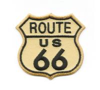 Écusson thermocollant rétro nostalgique Motif Route 66 USA K-5