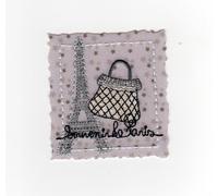 Ecusson thermocollant Souvenir de Paris