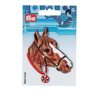 Ecusson thermocollant Tête de Cheval Multicolore