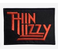 Écusson Thermocollant Thin Lizzy Logo Rouge Hard Rock Patch