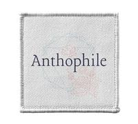 Ecusson Thermocollant Vetement 7x7cm - Anthophile Fleur Passion Nature Culture - Patch a Repasser pour Reparation ou Customisation T-shirt Sac Jeans Imprime en France