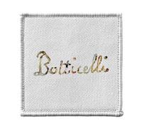 Ecusson Thermocollant Vetement 7x7cm - Botticelli Signature Renaissance Célèbre Peintre Artiste Portraits - Patch a Repasser pour Reparation ou Customisation T-shirt Sac Jeans Imprime en France