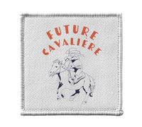 Ecusson Thermocollant Vetement 7x7cm - Future Cavalière Sport Equitation Cheval - Patch a Repasser pour Reparation ou Customisation T-shirt Sac Jeans Imprime en France