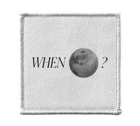 Ecusson Thermocollant Vetement 7x7cm - When to the Moon? Crypto Currency Trading Blockchain Finance Business Bitcoin Humour Meme - Patch a Repasser pour Reparation ou Customisation T-shirt Sac Jeans