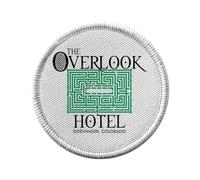 Ecusson Thermocollant Vetement Rond 7cm - The Overlook Hotel Geek Jeux Video Serie Film - Patch a Repasser pour Reparation ou Customisation T-shirt Sac Jeans Imprime en France