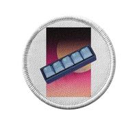 Ecusson Thermocollant Vetement Rond 7cm - Thocc Keys Mechanical Keyboard Keycaps Geek Techy Mech Computer - Patch a Repasser pour Reparation ou Customisation T-shirt Sac Jeans Imprime en France