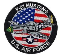 Écusson U.S. Air Force P-51 Mustang PiK