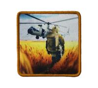 Écusson velcro motif soldat et avion de combat avec fermeture Velcro Impression tactique Moral Hook pour vêtements militaires, sacs à dos, vestes, jeans