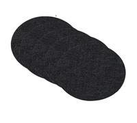Écussons ovales à coudre, Patchs De Réparation Ovale Coude Genou 13,5x11cm Paquet 5(13.5x11cm-black-5pcs)