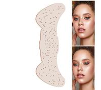 Écussons pailletés visage doré,Écussons de paillettes pour le visage,Autocollants temporaires de taches de rousseur scintillantes | Accessoires de patchs de maquillage Speckles pour la maison, les
