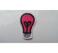 Écussons Thermocollants Brodés/à Sequins/Smiley (Ampoule)