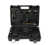 ECUTEE Extracteur d'injecteurs diesel - Extracteur d'injecteur pneumatique - Outil spécial pour voiture - Kit extracteur d'injecteurs - Kit avec 19 adaptateurs et 3 crochets d'extraction