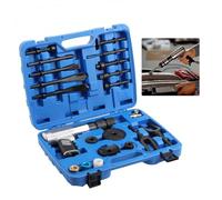 ECUTEE Lot de Burins Pneumatiques 15 pièces Marteau à percussion Ball Joint Dismantling Marteau avec burin, 2200 tr/min avec mandrin à changement rapide Amortissement