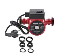 ECUTEE Pompe de circulation - Pompe de chauffage - Pompe à eau chaude - Chauffage RS25/6-180 - Pompe de circulation efficace - Pompe de chauffage avec 3 interrupteurs de vitesse pour hydroélectricité