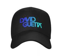 ECUXSRHN Casquette de Baseball David Guetta Logo Ciel saturé Anime Capuche Chapeau Luxe