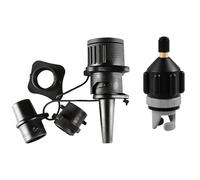 ECVGHD Adaptateur de pompes gonflables avec 4 valves d'air et buses pour planche à pagaie