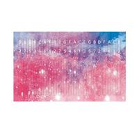 ECVGHD Autocollant de note de piano à pouce, autocollant Kalimba, décalcomanies autocollantes pour piano à pouce