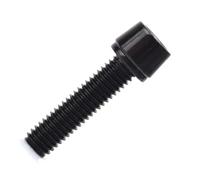 ECVGHD Lot de 10 vis de tige de vélo avec rondelles M5 x 20 mm