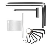 ECVGHD Lot de 20 clés Allen pour barre de fretboard