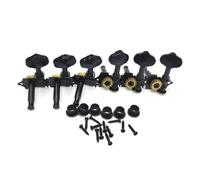 ECVGHD Lot de 6 clés d'accordage pour guitare à engrenage ouvert pour une meilleure clarté sonore