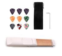 ECVGHD Mini outil d'entraînement portable à 6 frettes pour guitare