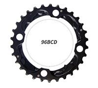 ECVGHD VTT 22T 24T 30T 32T 40T 42T 44T BCD Roue à chaîne ultralégère