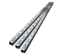 ECwtpndf Caniveau de Drainage pour allée, Kit de Drainage tranchée en Acier 304, Plusieurs Tailles for allée(5x3cm/1.9x1.1in)