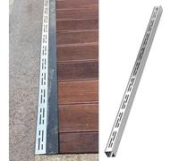 ECwtpndf Caniveau de Drainage pour allée, Système de Drainage tranchée linéaire, Plusieurs Tailles(15x8x100cm/5.9x3.1x39.4in)