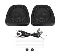 EcyPcaXhX Kit de carénage Audio de Moto, Haut-Parleur inférieur Compatible avec Touring Electra Street Road FLHTC FLHX FLTRX FLHTCUTG 2006 2013