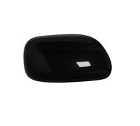 ECZDDEFS Côté Rétroviseur Coque Boîtier Couvercle De Rétroviseur De Voiture Coque De Rétroviseur Peinte en Couleur pour Toyota pour Corolla EX 2003 2004 2005 2006(Noir,côté Droit)