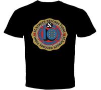Ed Banger Records 2 T-Shirt Men's Black Tee Manches Courtes(Medium)